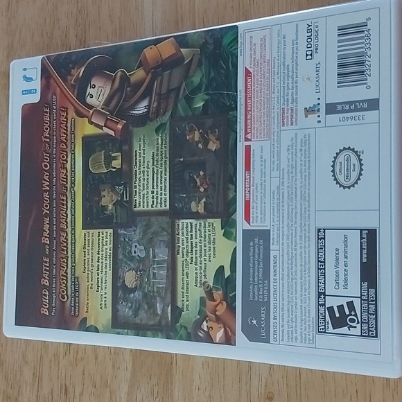 Lego  Indiana Jones The Original Adventures Wii Game - Picture 2 of 4